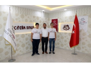 Yks Türkiye 41’incisi Ve İl Birincisi Yozgat Çözüm Fen Lisesi’nden