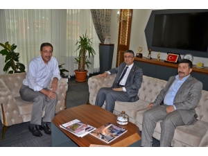 Mhp Genel Başkan Yardımcısı Aydın’dan Başkan Bulutlar’a Ziyaret