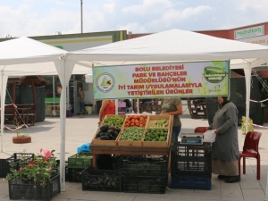 Bolu’nun “İyi Tarım” Ürünleri Satışa Çıktı