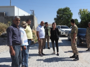 Kaymakam Uçar, Yapımı Devam Eden Mahalle Yollarında İnceleme Yaptı