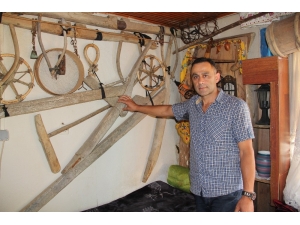 Dedesinin Emaneti Asırlık Malzemelerle Köy Evini Müzeye Dönüştürdü