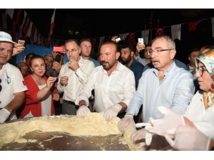 Pişmaniye Festivali Coşkusu Kızıltepe’de Başladı