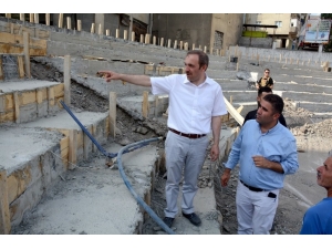 Başkan Epcim, Kent Yaşam Merkezinde İnceleme Yaptı