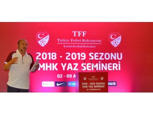 A Klasman Hakem Ve Yardımcı Hakem Yaz Semineri Sona Erdi