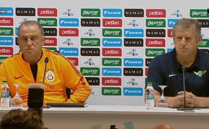 Fatih Terim Ve Safet Susic, Süper Kupa Maçı Öncesi Konuştu