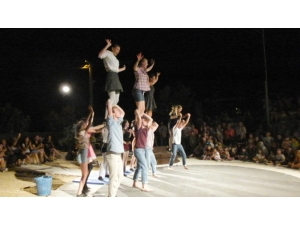 Taylıeli’de İmece Usulü Çocuk Sanat Şenliği