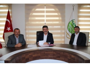 Gerede’nin Yeni Spor Tesisinde İmzalar Atıldı