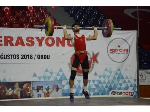 Ordu’daki Halter Şampiyonası Sona Erdi