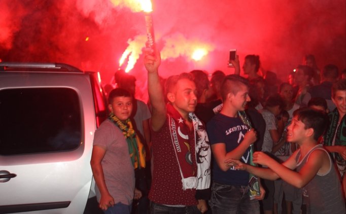 Akhisar'da Süper Kupa Sevinci