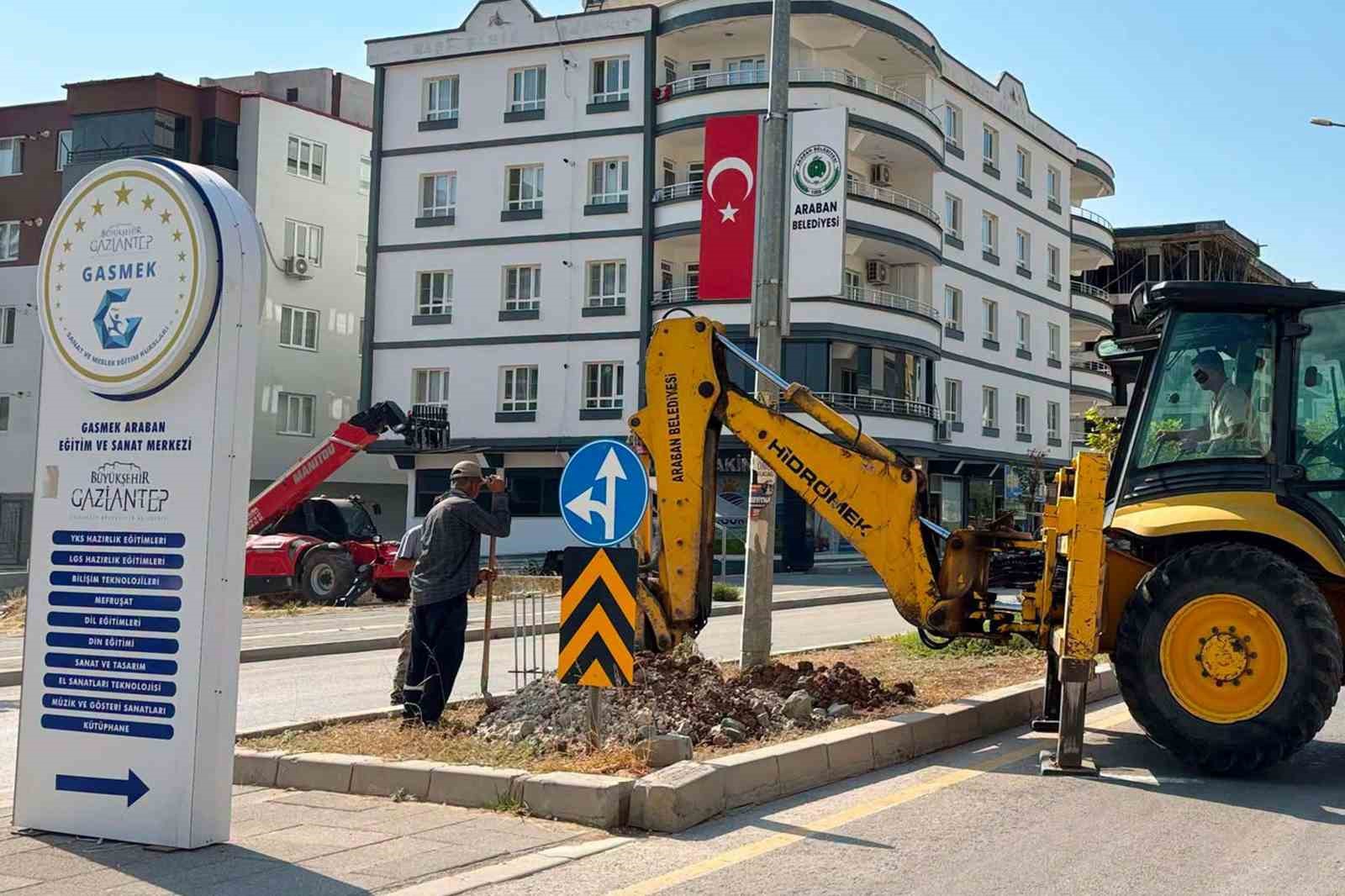 araban-da-trafik-isiklandirma-calismasi-baslatti