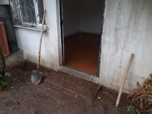 Çavdarhisar’da Sel