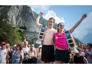 Cliff Diving İsviçre’de Hunt Ve Richard Kazandı
