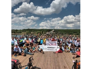 Görme Engelliler Bisiklet Turunda Bir Araya Geldi