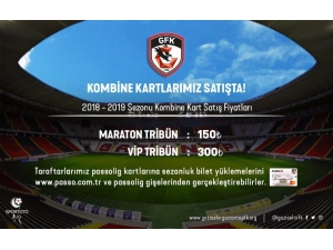 Gazişehir Gaziantep’te Kombine Satışları Başladı