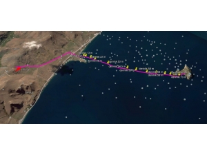 Akdamar Adasına Göl Altından Su Götürecek Bloklar Hazır