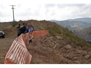 Bolu Valisi Aydın Baruş, Yüzde 85’i Tamamlanan Tekke Barajını Ziyaret Etti
