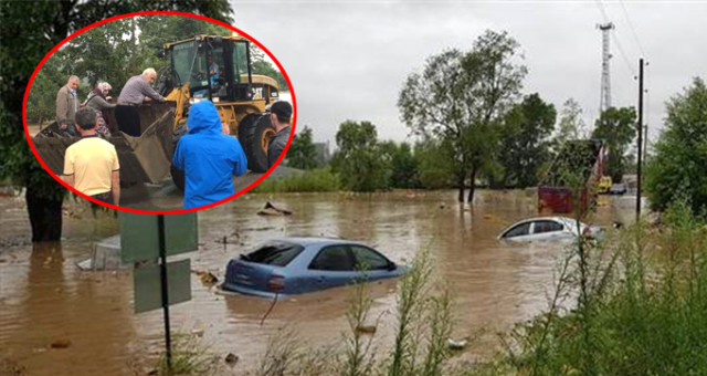 Ordu'daki Sel Felaketinden Feci Görüntüler