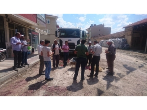 Aslanapa’da Altyapı Çalışmaları