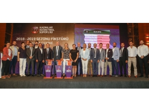 Kadınlar Basketbol Süper Ligi’nin 2018-2019 Sezonu Fikstürü Belli Oldu