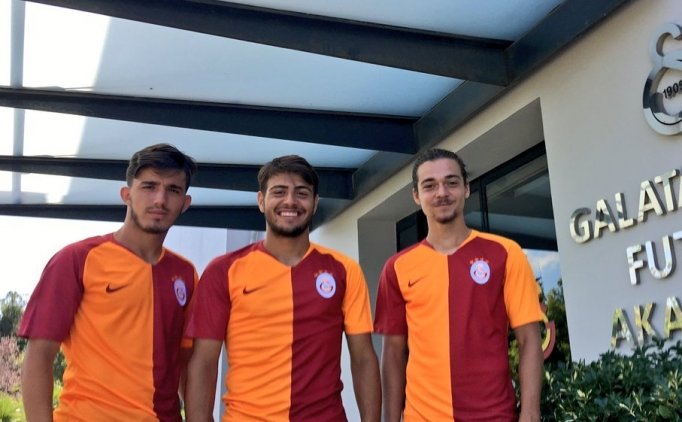 Galatasaray'dan 3 Imza Birden