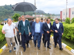 Kurtulmuş Ve Kıran Sel Bölgesini Gezdi