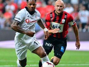 Uefa Avrupa Ligi: Beşiktaş: 1 - Lask Linz: 0 (İlk Yarı)