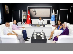 Devlet Hastanesi Yönetiminden Rektör Karacoşkun’a Ziyaret