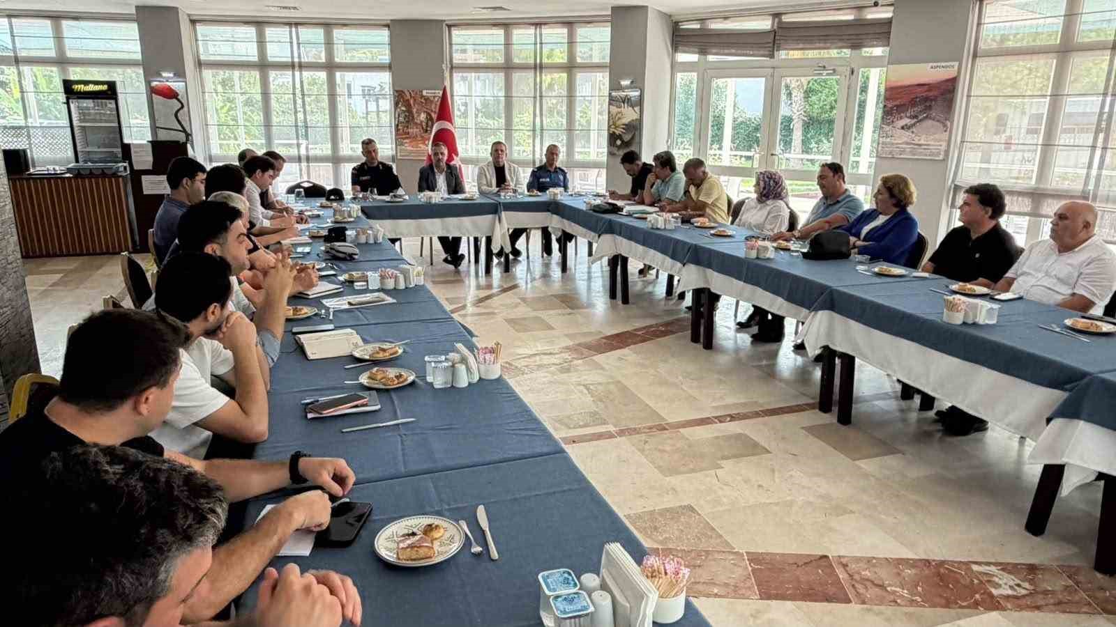 kemer-de-afet-koordinasyon-toplantisi