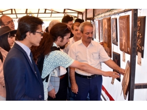 Van’da Afgan Ve İranlı Sanatçılar Sergi Açtı