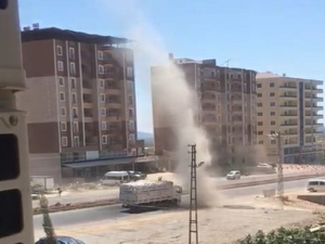 Hatay’da Kamyon Şoförü Hortuma Kafa Tuttu