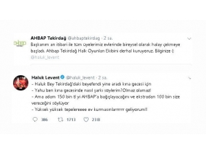 Haluk Levent Sosyal Medyada Güldürdü