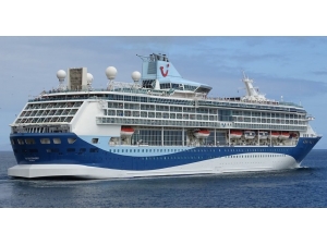 Kuşadası’nda Gemiyle 3 Bin Turist Geldi