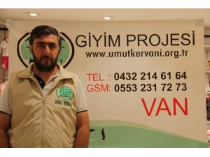 Van Umut Kervanı’ndan 150 Aileye Giyim Yardımı