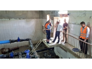 Başkan Epcim İçme Suyu Şebeke Hatlarını Denetledi