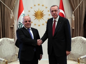 Cumhurbaşkanı Erdoğan, Irak Başbakanı İbadi’yi Kabul Etti