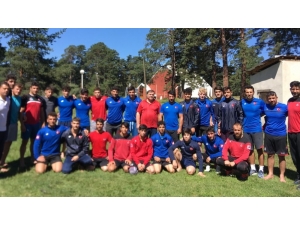 Musa Aydın’dan Grekoromen Genç Milli Takım Kampına Ziyaret