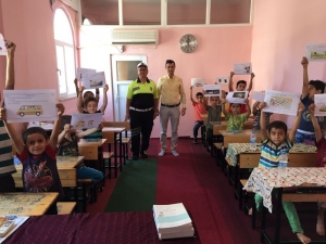 Kur-an Kursu Öğrencilerine Trafik Kuralları Öğretildi