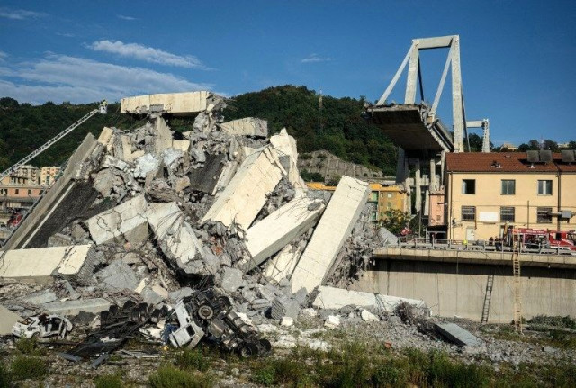 İtalya'da Çöken Morandi Köprüsü'nün Kalan Kısımları Yıkılacak
