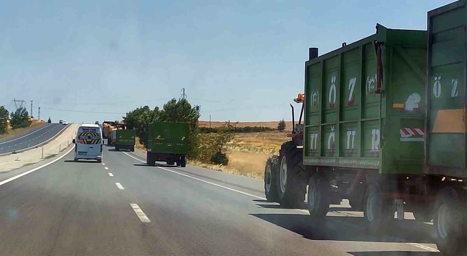 yozgat-ta-hasat-sezonuyla-birlikte-trafikte-yogunluk-artti