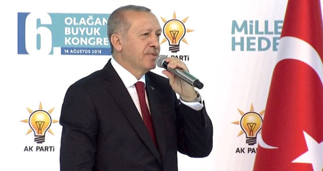 Erdoğan'dan Ak Parti 6. Olağan Kongresi'nde Abd'ye Sert Mesaj: Oyunu Gördük Ve Meydan Okuyoruz!