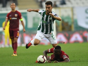 Spor Toto Süper Lig: Bursaspor: 0 - Kayserispor: 0 (İlk Yarı)