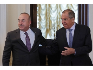 Bakan Çavuşoğlu Ve Lavrov Ortak Basın Toplantısı Düzenledi