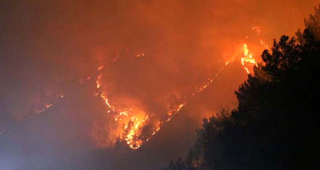 Sivas'taki Korkutan Yangın Kontrol Altına Alındı