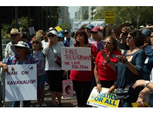 Abd’liler Trump’ı Protesto Etti