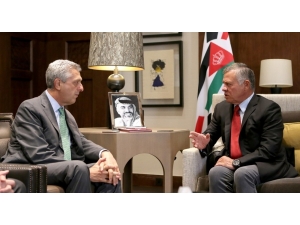 Ürdün Kralı 2. Abdullah, Bm Mülteciler Yüksek Komiseri Grandi İle Görüştü