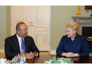 Dışişleri Bakanı Çavuşoğlu Litvanya’da