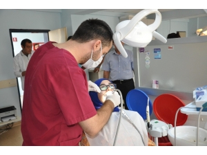 Kızıltepe Ağız Ve Diş Sağlığı Merkezi’ne Bölge İlçelerinden Yoğun İlgi
