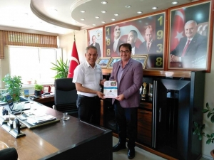 Başkan Yaman, Başkan Tepe’yle Bir Araya Geldi