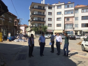 Başkan Yalçın, Çalışmaları Yerinde İnceledi