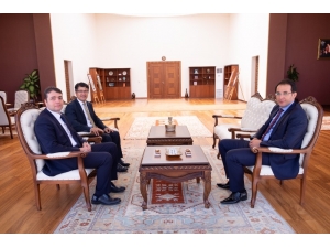 Rektör Taş’a Veda Ziyareti